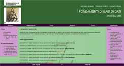 Desktop Screenshot of fondamentidibasididati.it